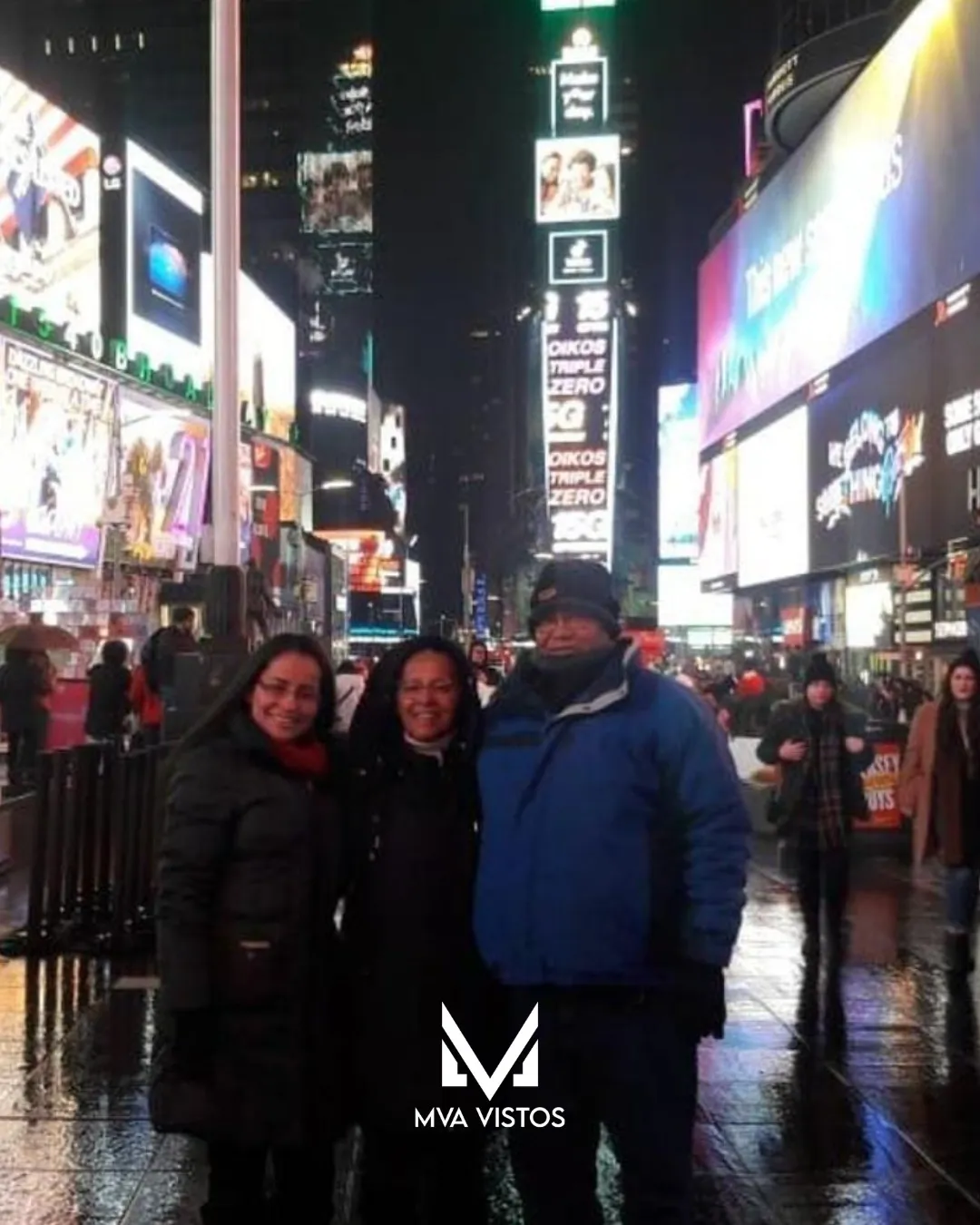Família atendida pela MVA Vistos para o visto americano