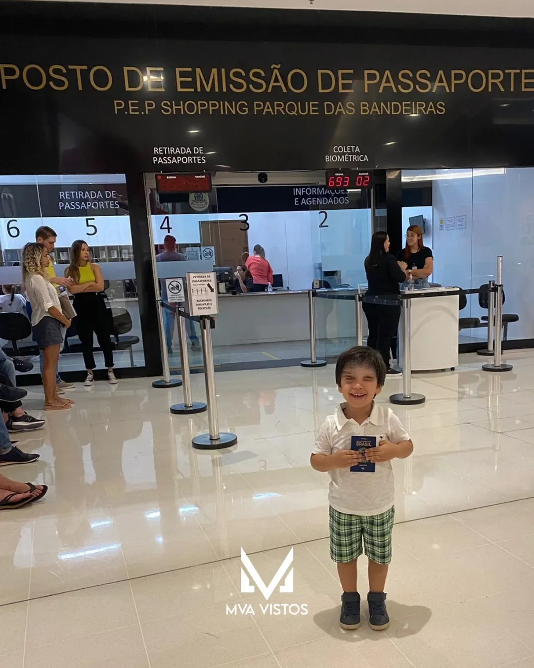 Visto americano para menor de idade emitido pela MVA Vistos