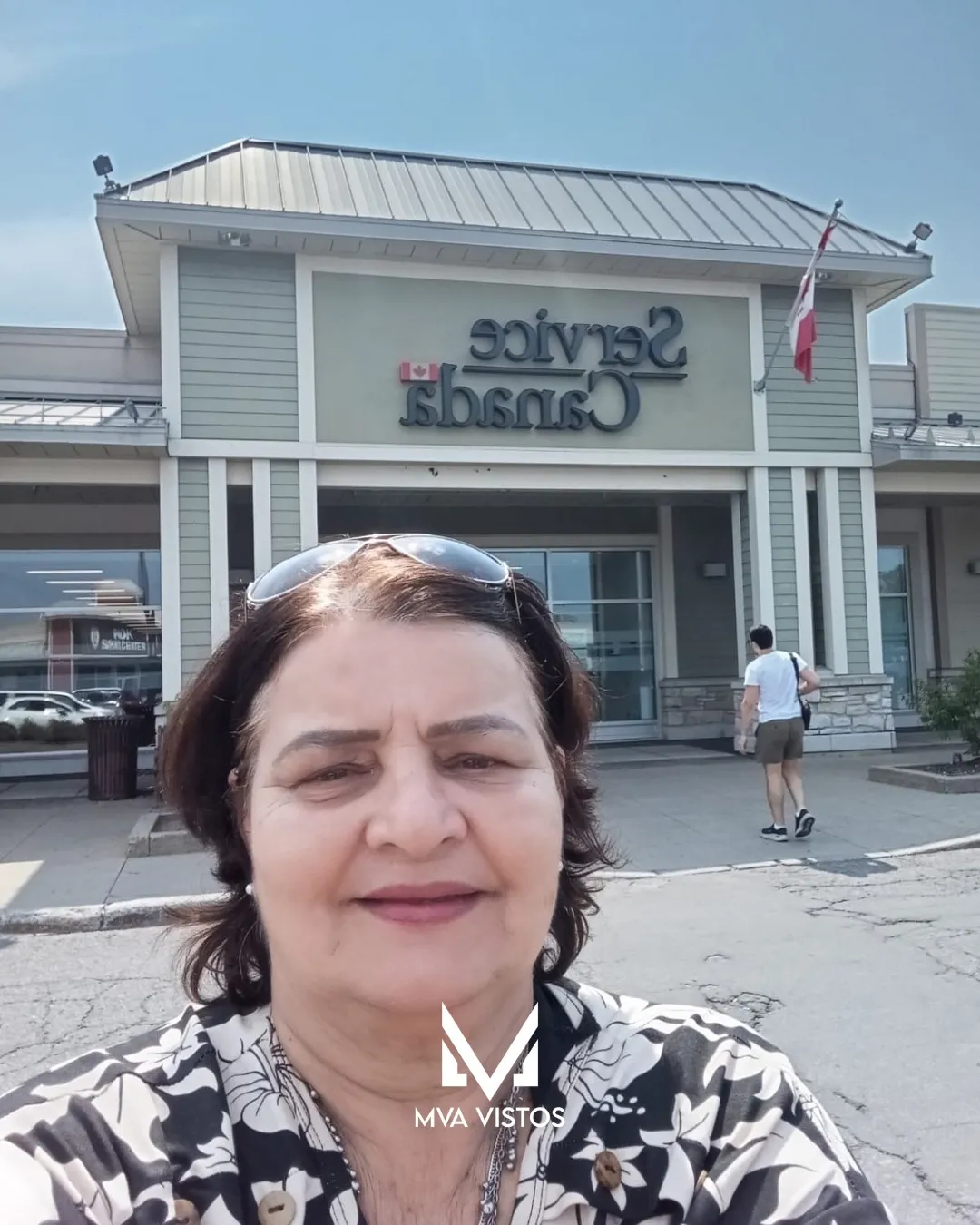 Cliente com o visto canadense aprovado pela MVA Vistos