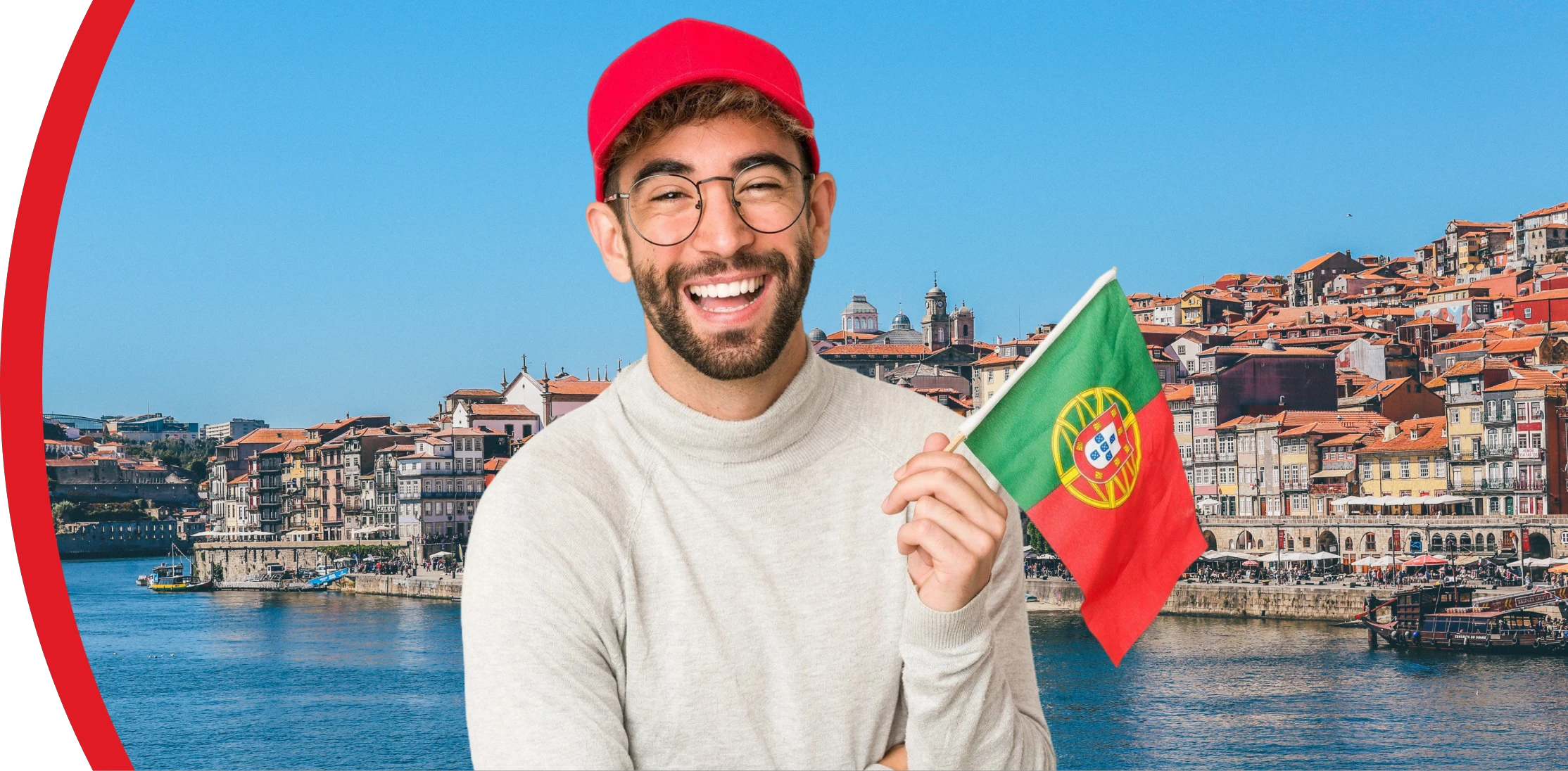 Imagem hero visto português